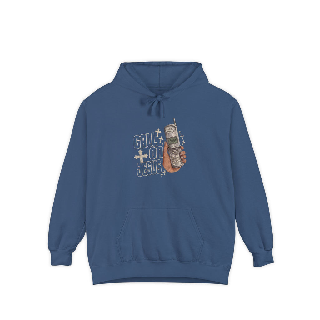 Call on Jesus Cellphone Hoodie