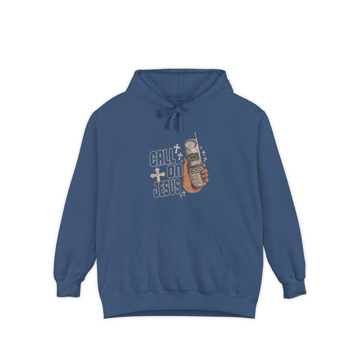 Call on Jesus Cellphone Hoodie