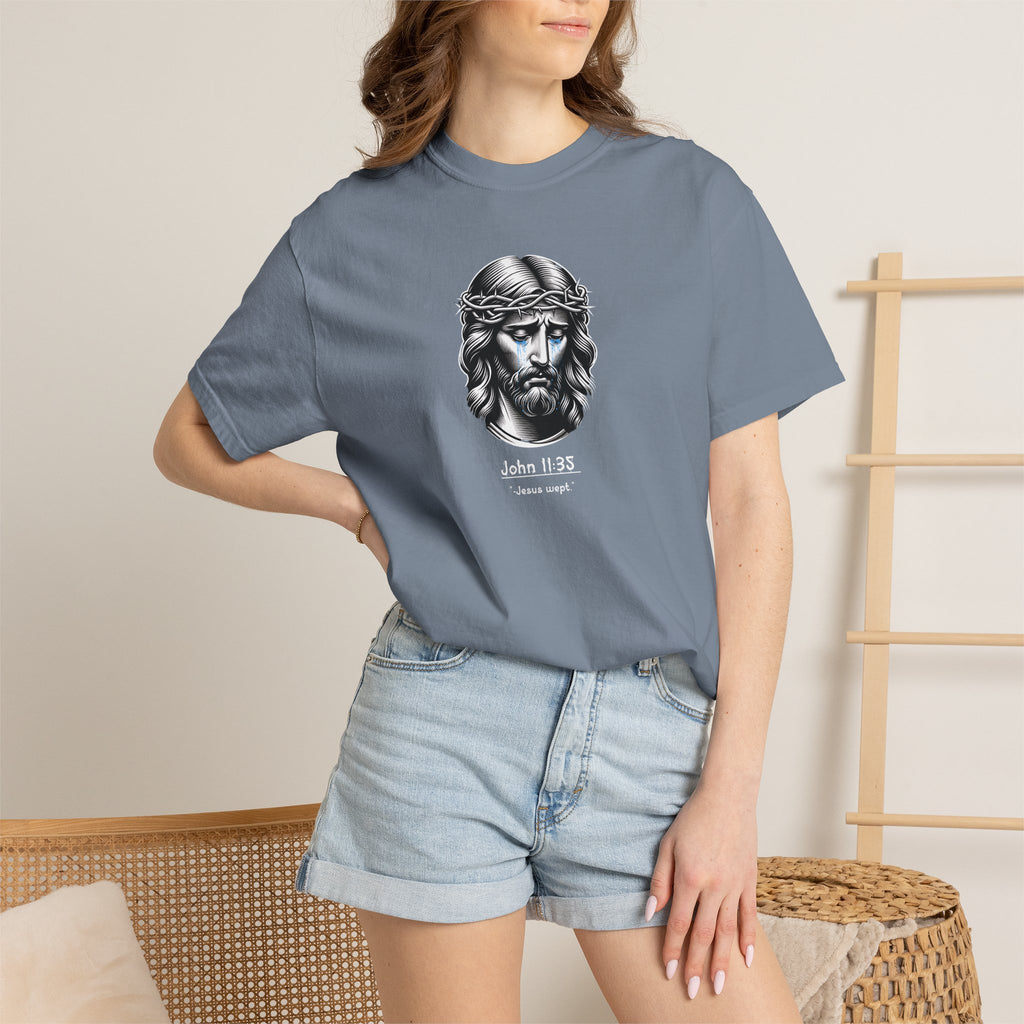 John 11:35 “Jesus Wept” T-Shirt