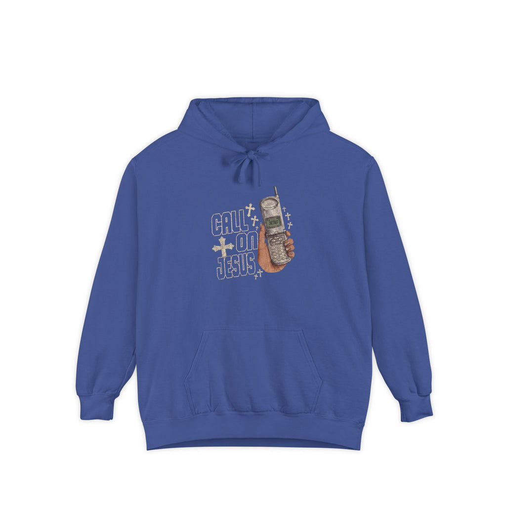 Call on Jesus Cellphone Hoodie