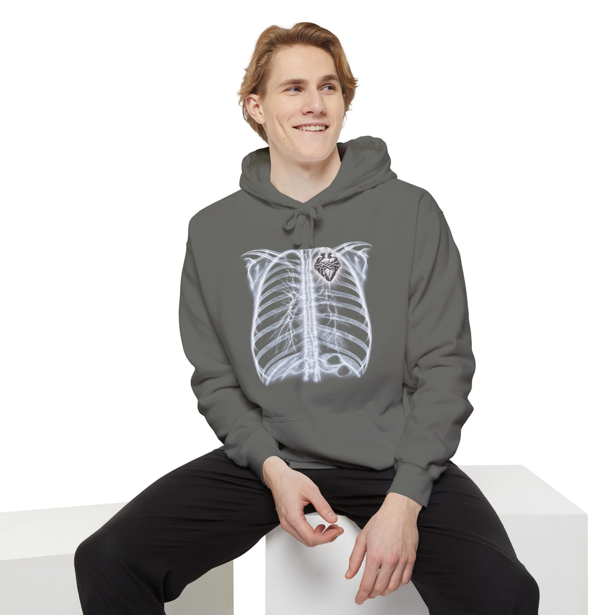 Sacred Heart X-Ray Hoodie