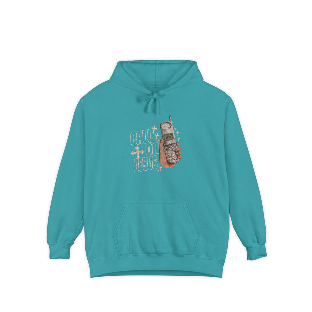 Call on Jesus Cellphone Hoodie