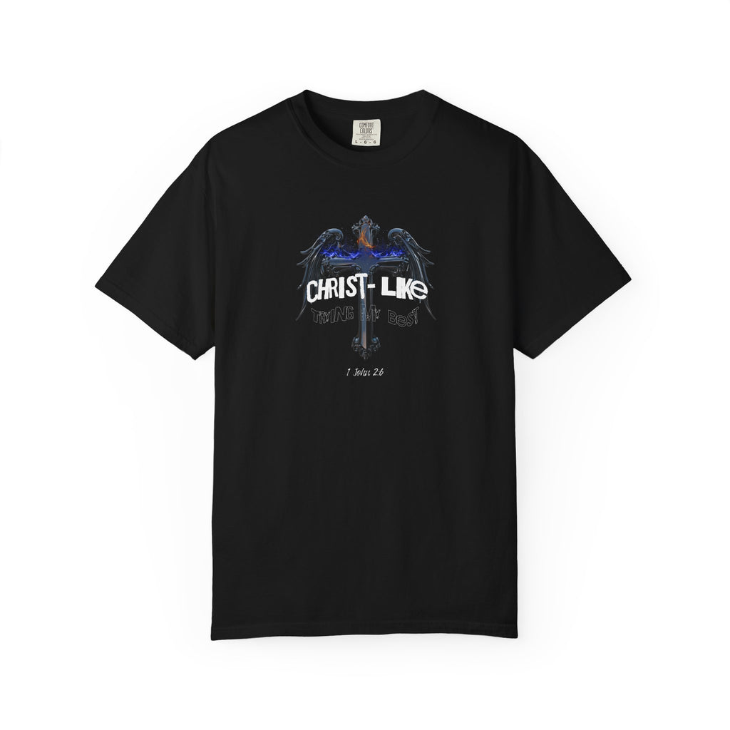 Black t-shirt with 'OUTSIDER' text on a white background