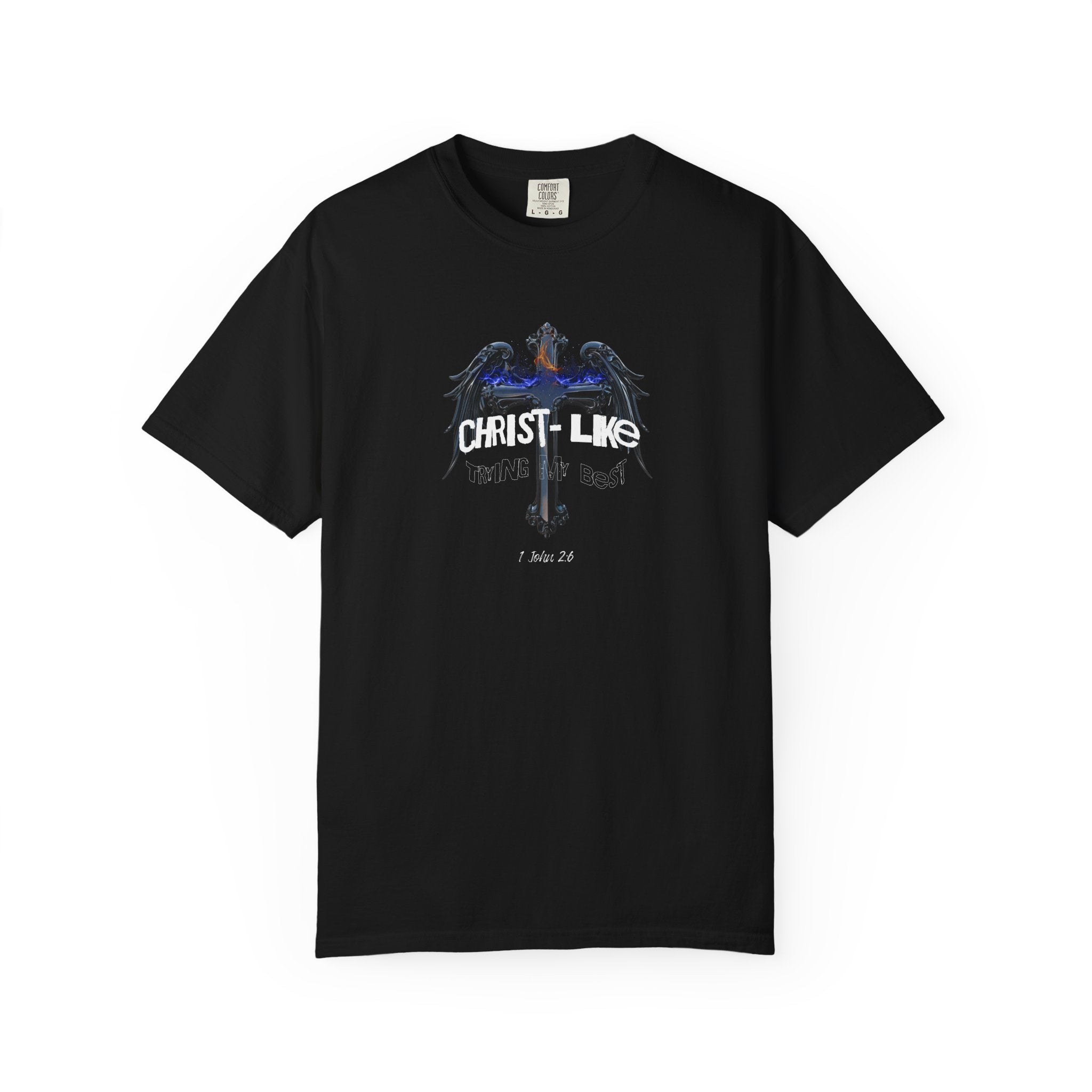 Black t-shirt with 'OUTSIDER' text on a white background