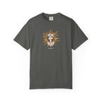 Gray t-shirt with 'River Down FL 2025' text on a white background
