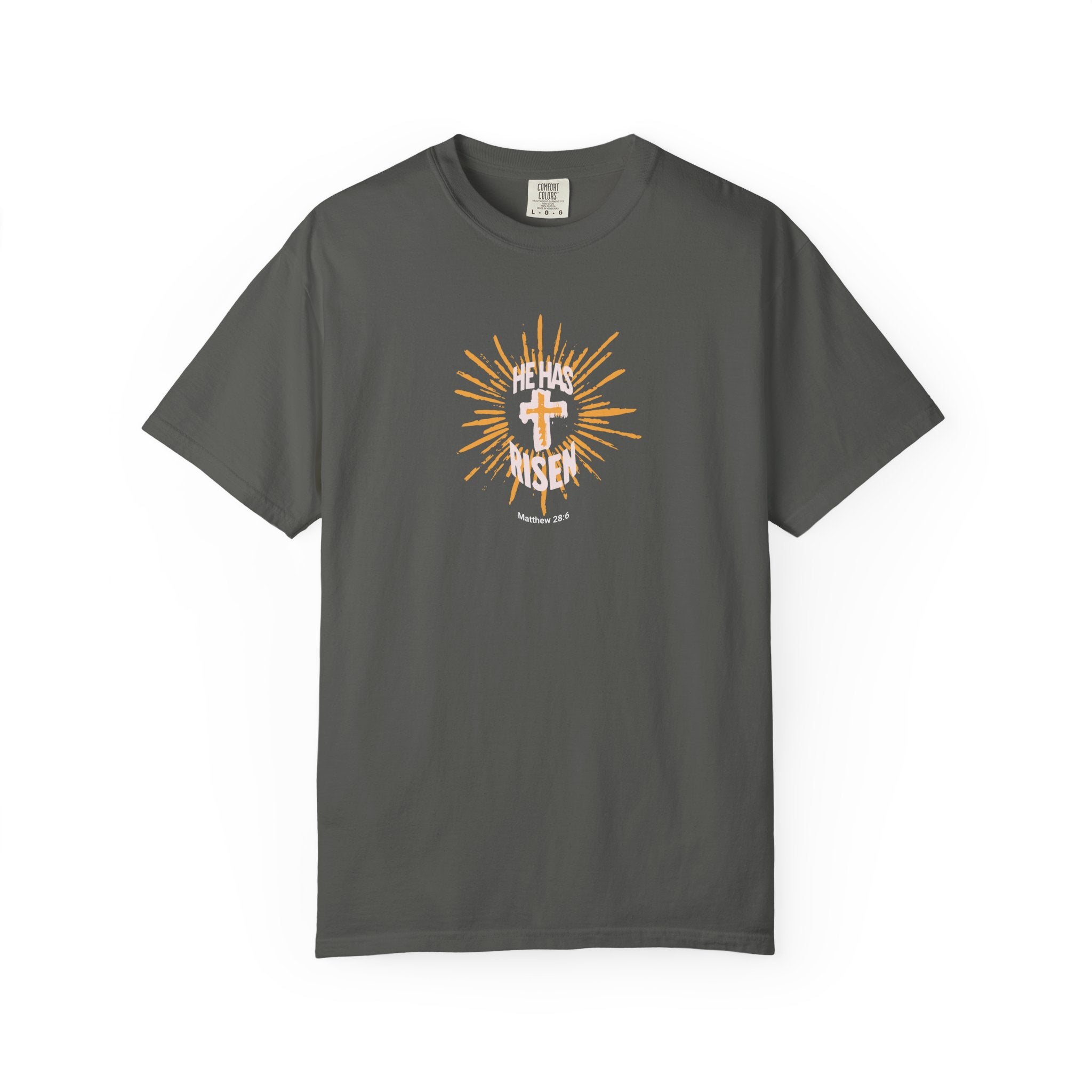 Gray t-shirt with 'River Down FL 2025' text on a white background