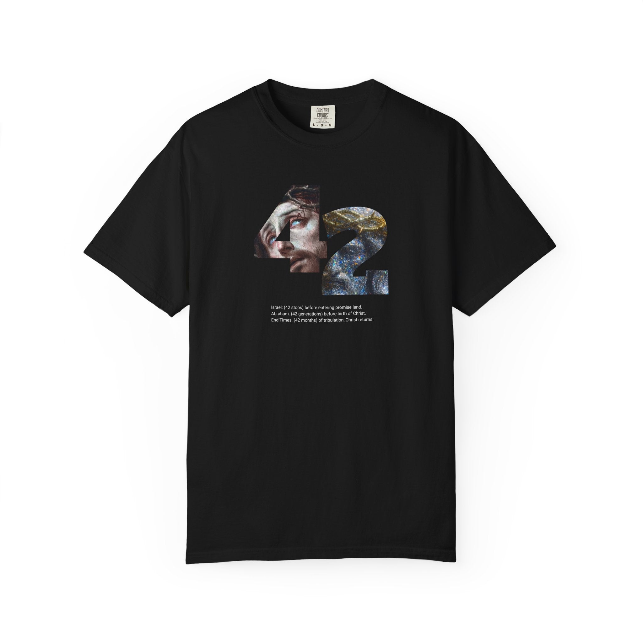 Christian T-shirt with artistic design