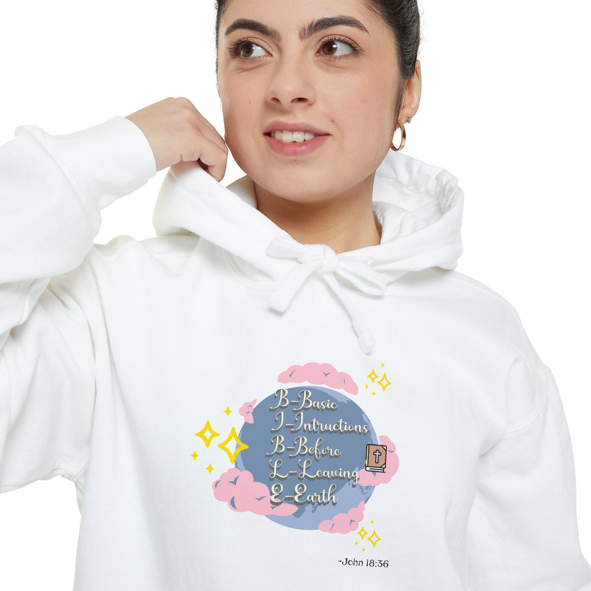 Bible World John 18:36 Hoodie