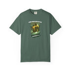 Green t-shirt with 'IRISH' text on a white background