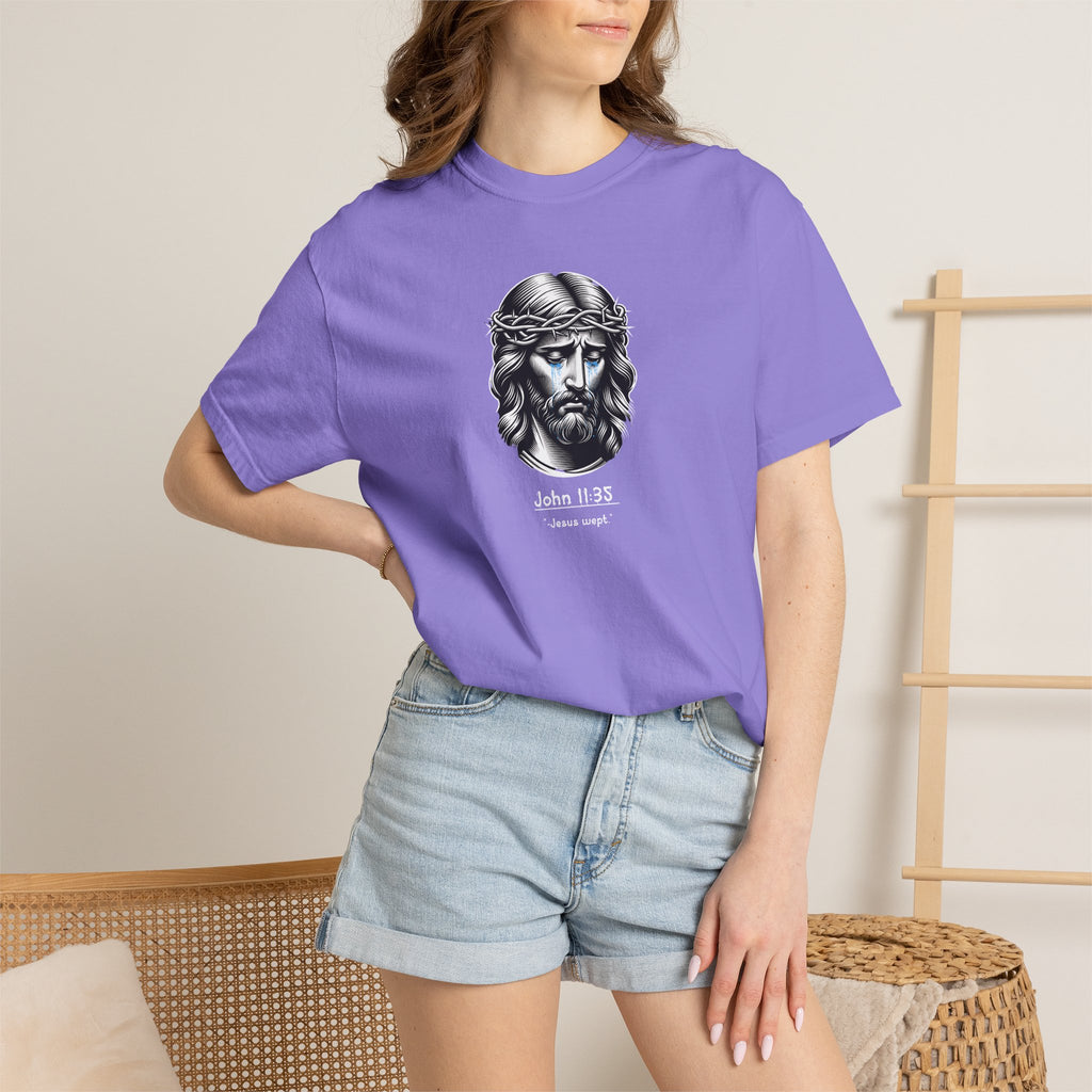 John 11:35 “Jesus Wept” T-Shirt