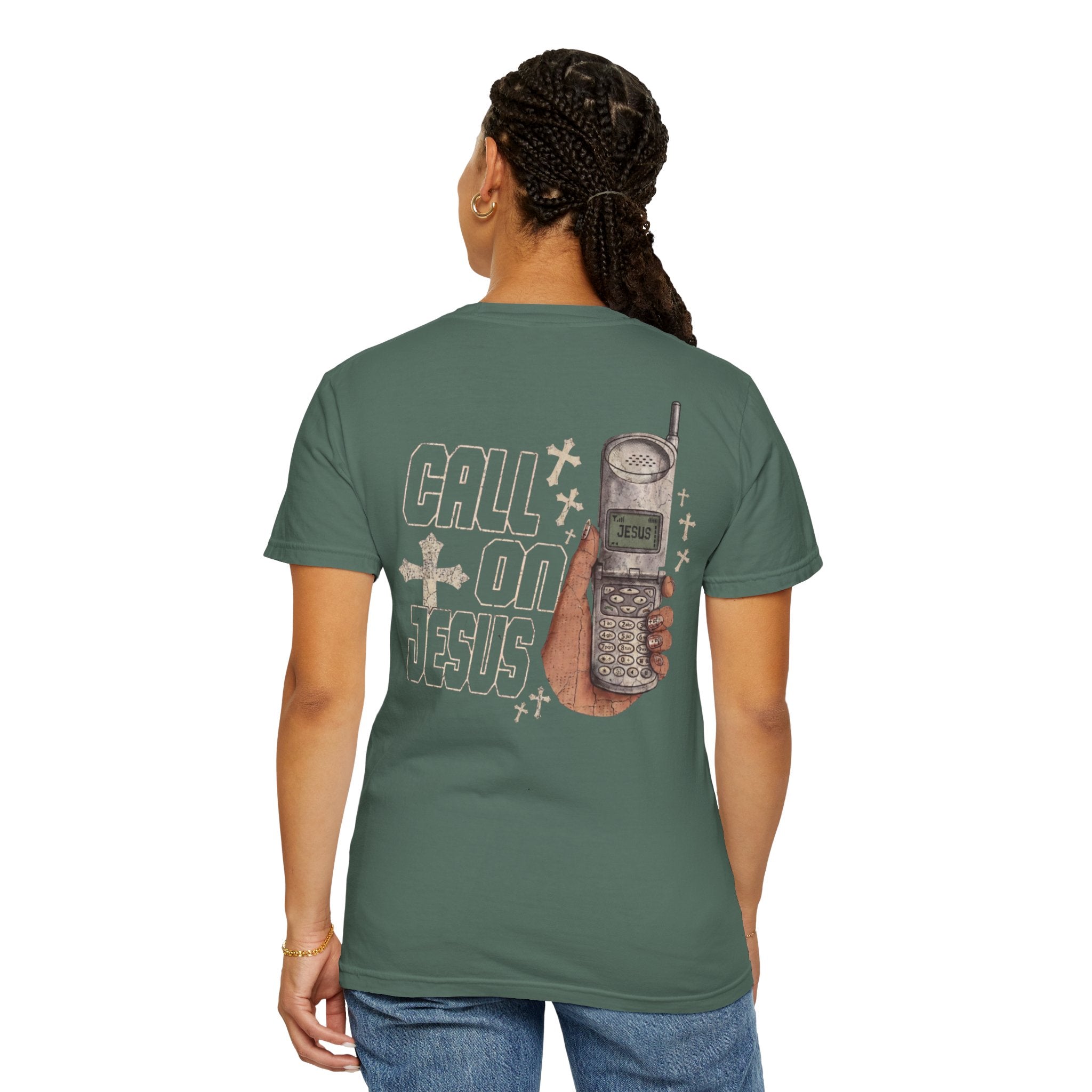 Retro Cellphone Jesus T-Shirt