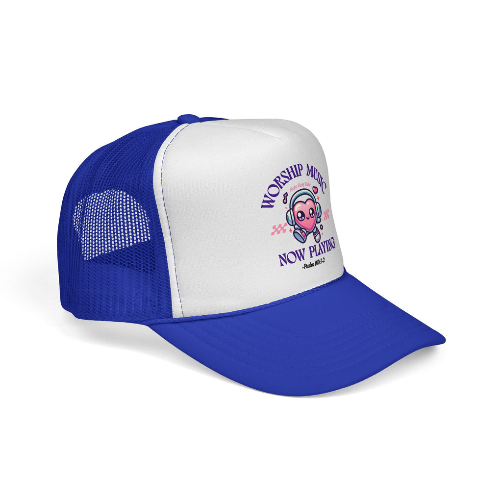 Worship Music "Now Playing" Trucker Hat