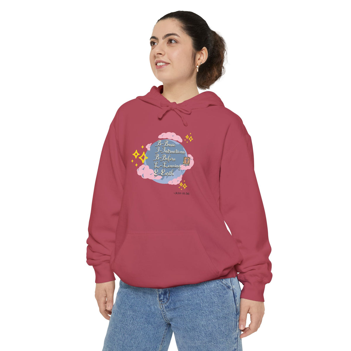 Bible World John 18:36 Hoodie