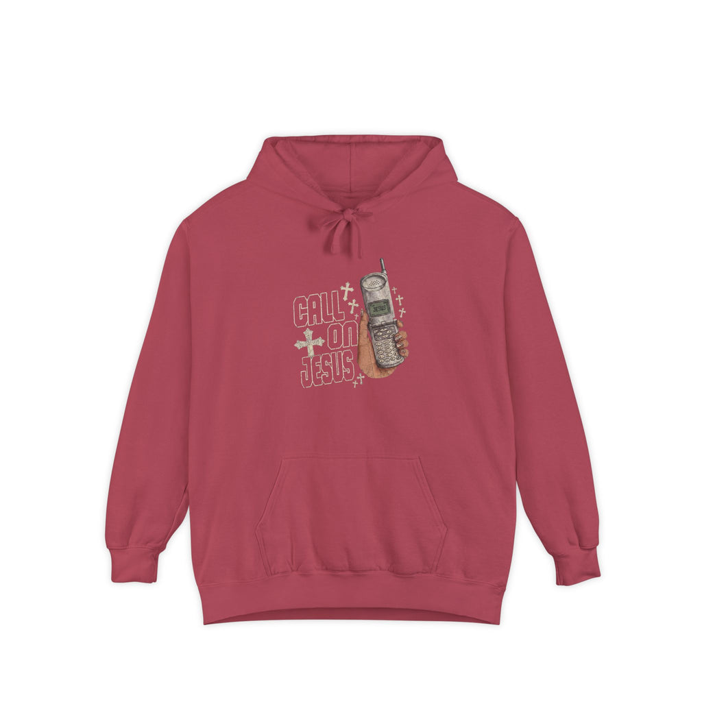 Call on Jesus Cellphone Hoodie