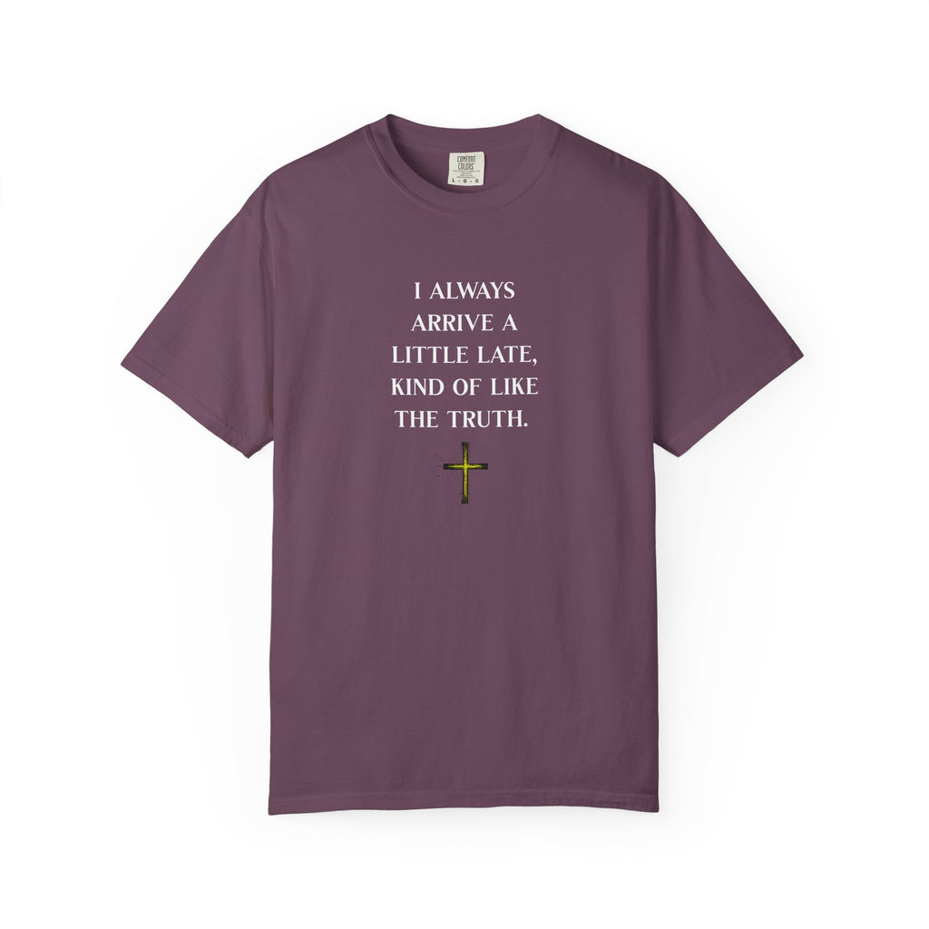 Green t-shirt with 'SAUSAGE' printed on it against a white background