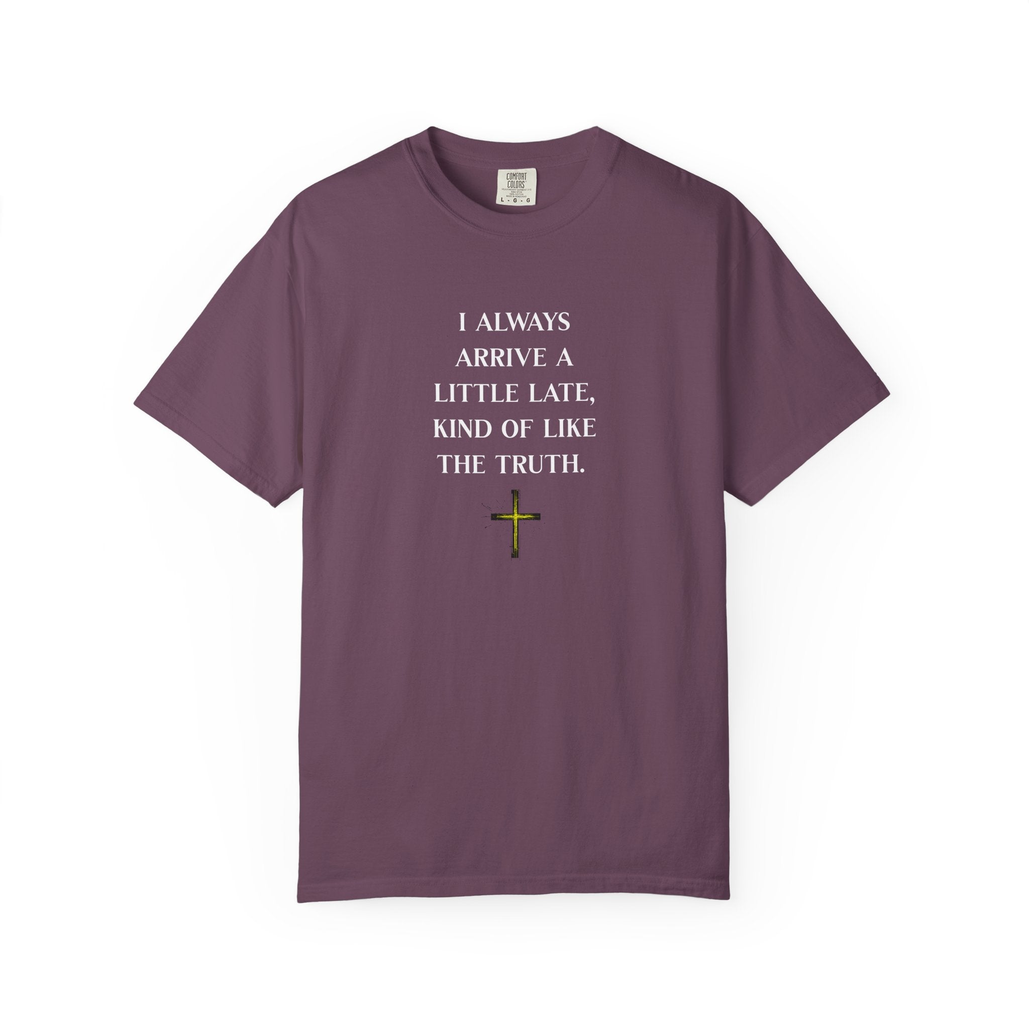 Green t-shirt with 'SAUSAGE' printed on it against a white background