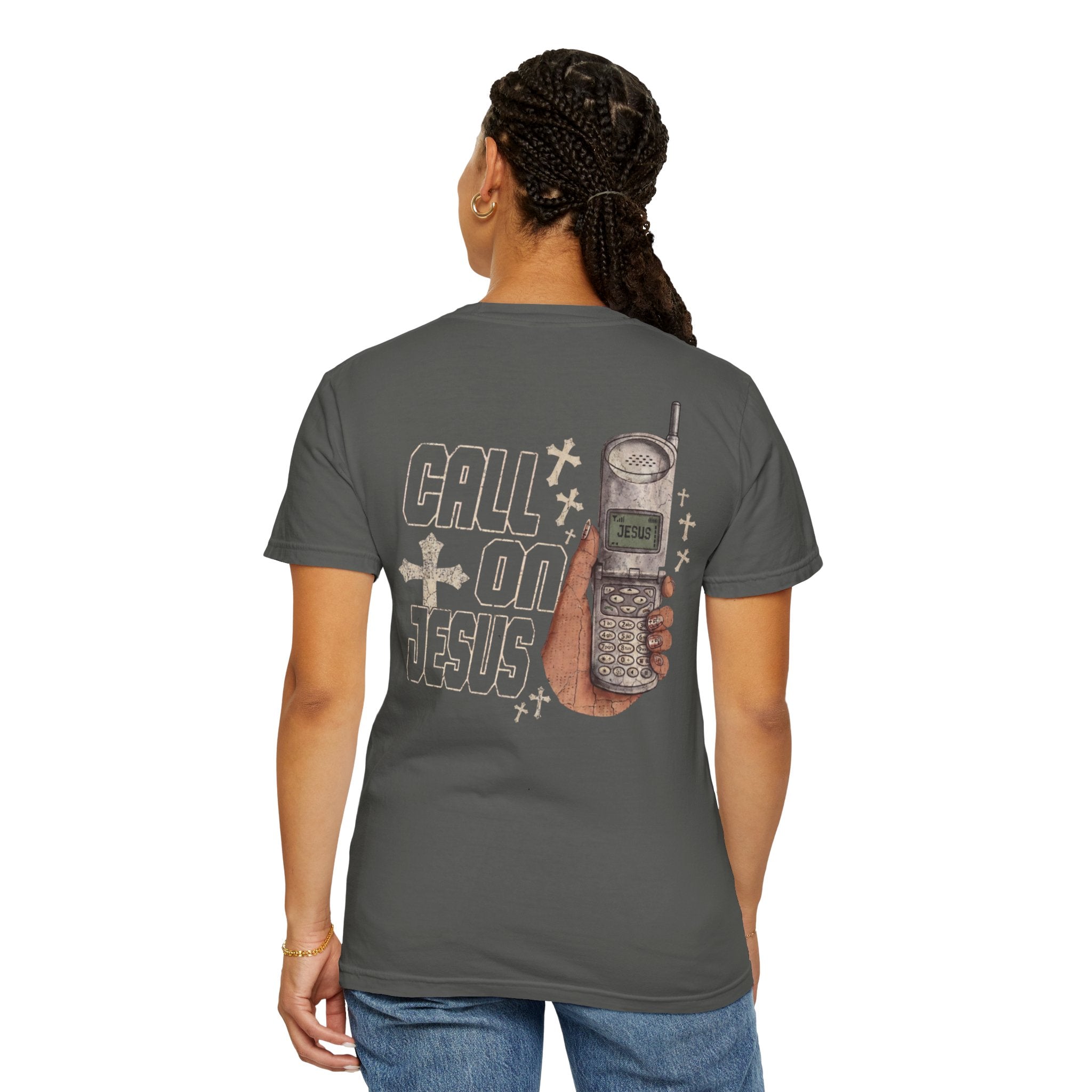 Retro Cellphone Jesus T-Shirt