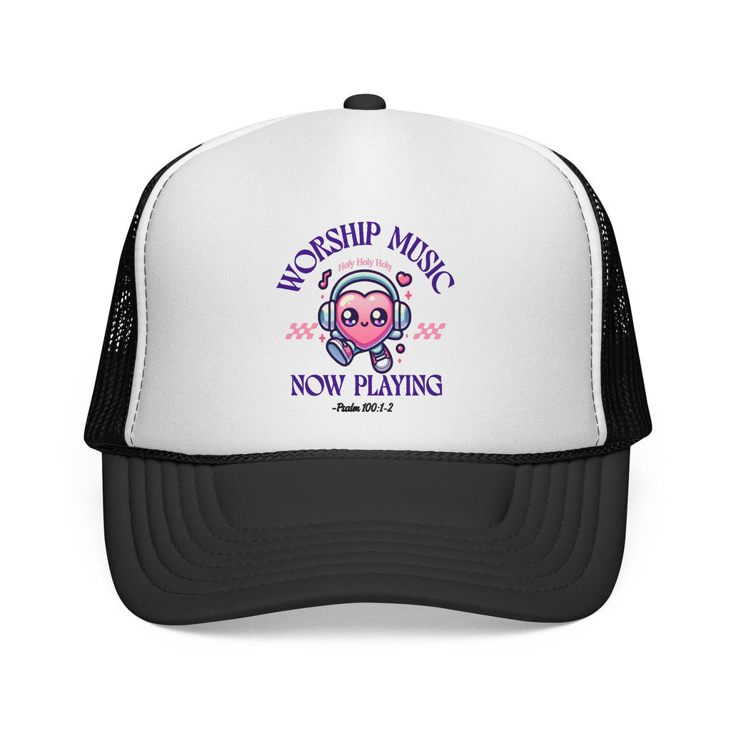 Worship Music "Now Playing" Trucker Hat