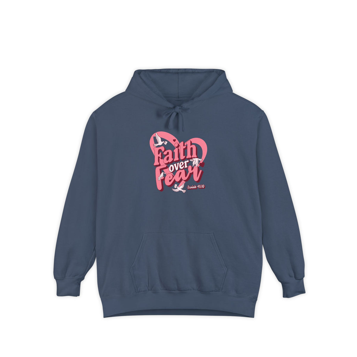 Faith Over Fear Inspirational Hoodie