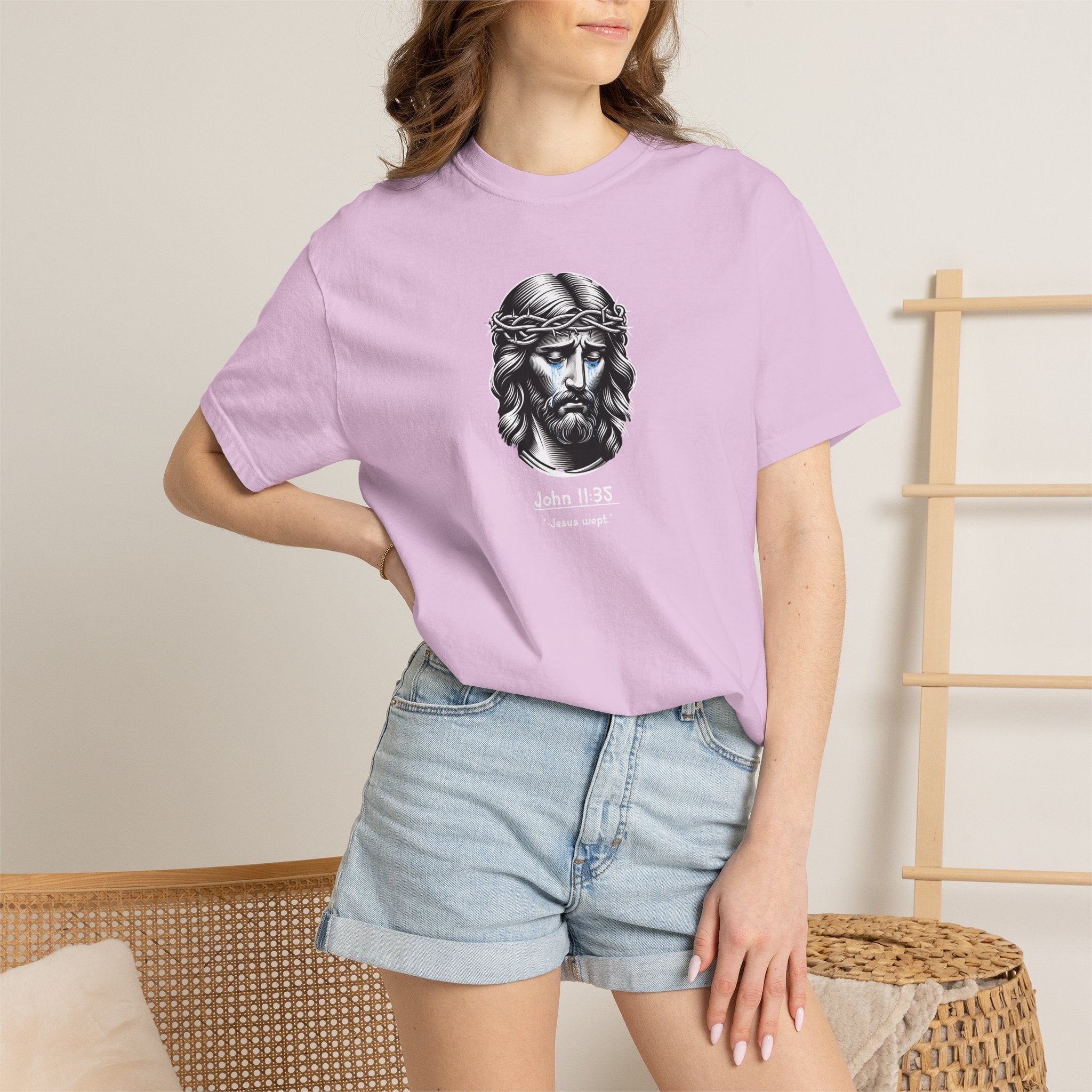 John 11:35 “Jesus Wept” T-Shirt