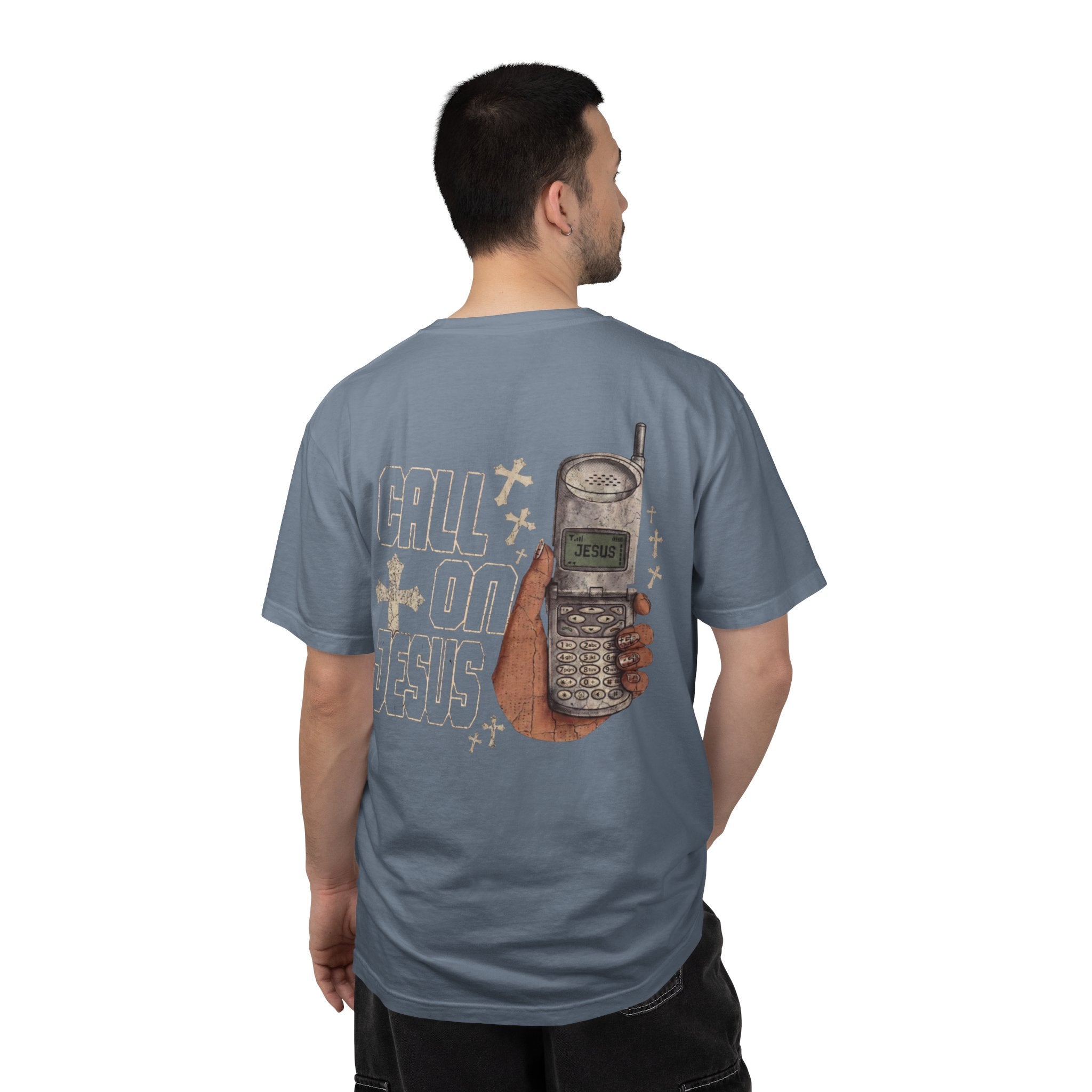 Retro Cellphone Jesus T-Shirt