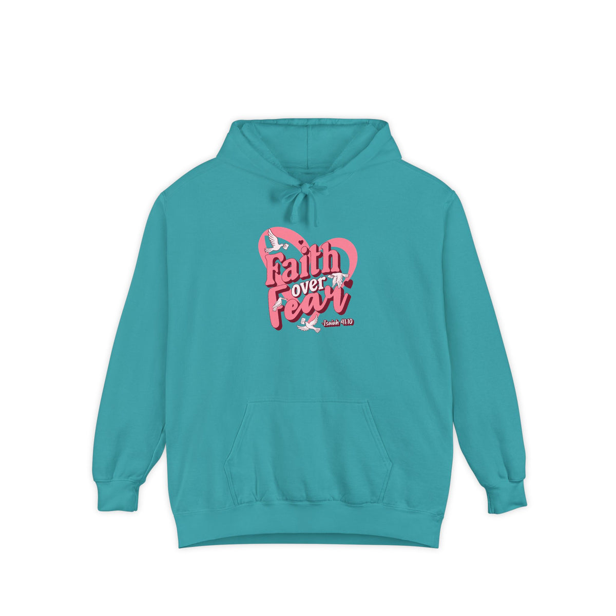 Faith Over Fear Inspirational Hoodie