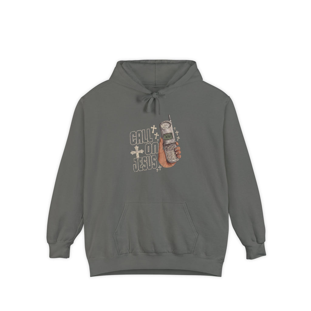 Call on Jesus Cellphone Hoodie