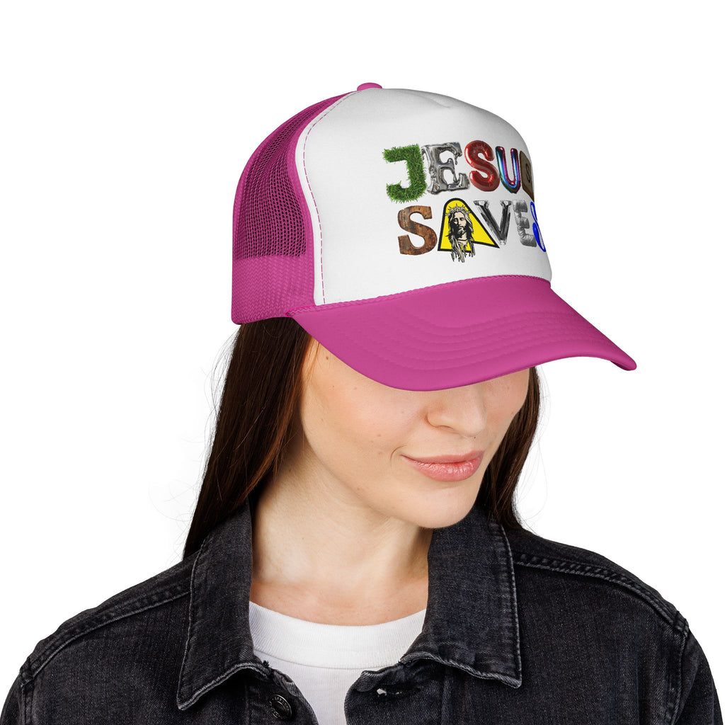 Jesus Saves Trucker Hat