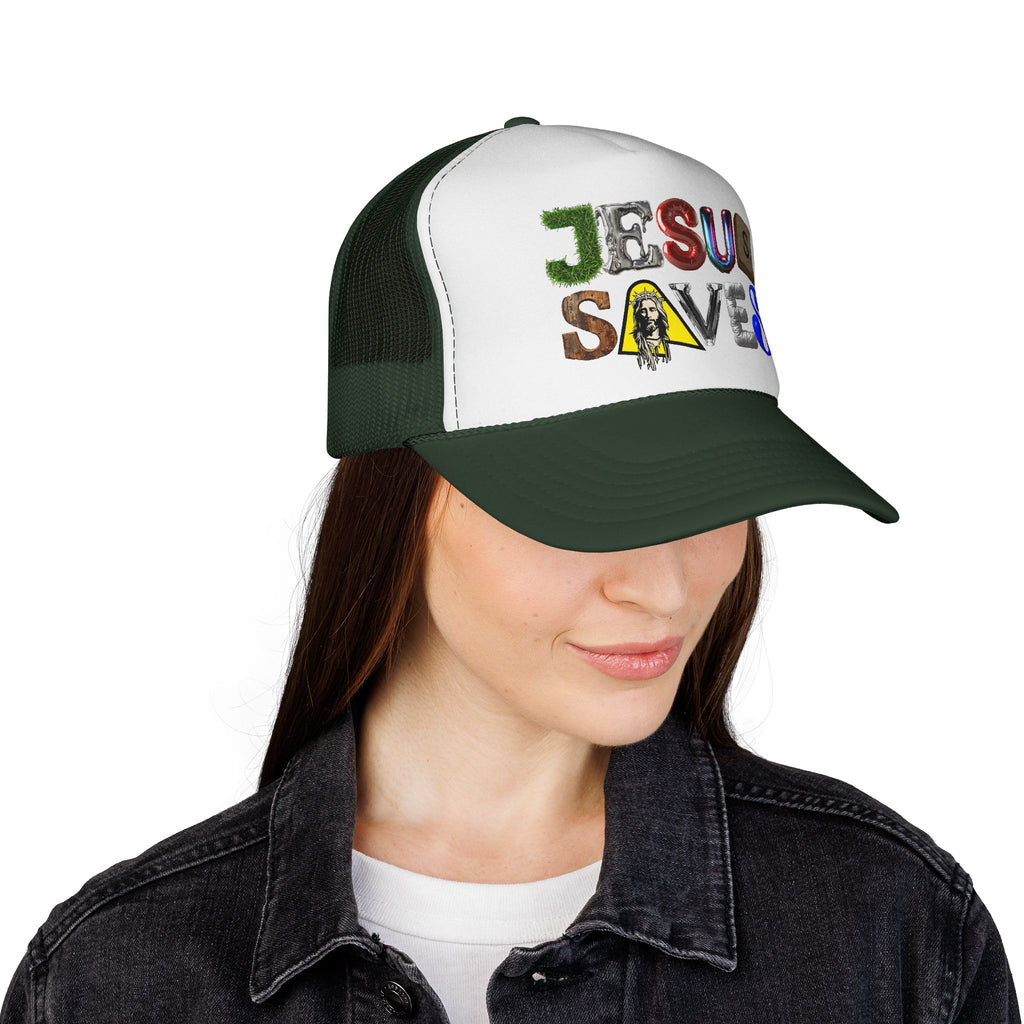 Jesus Saves Trucker Hat