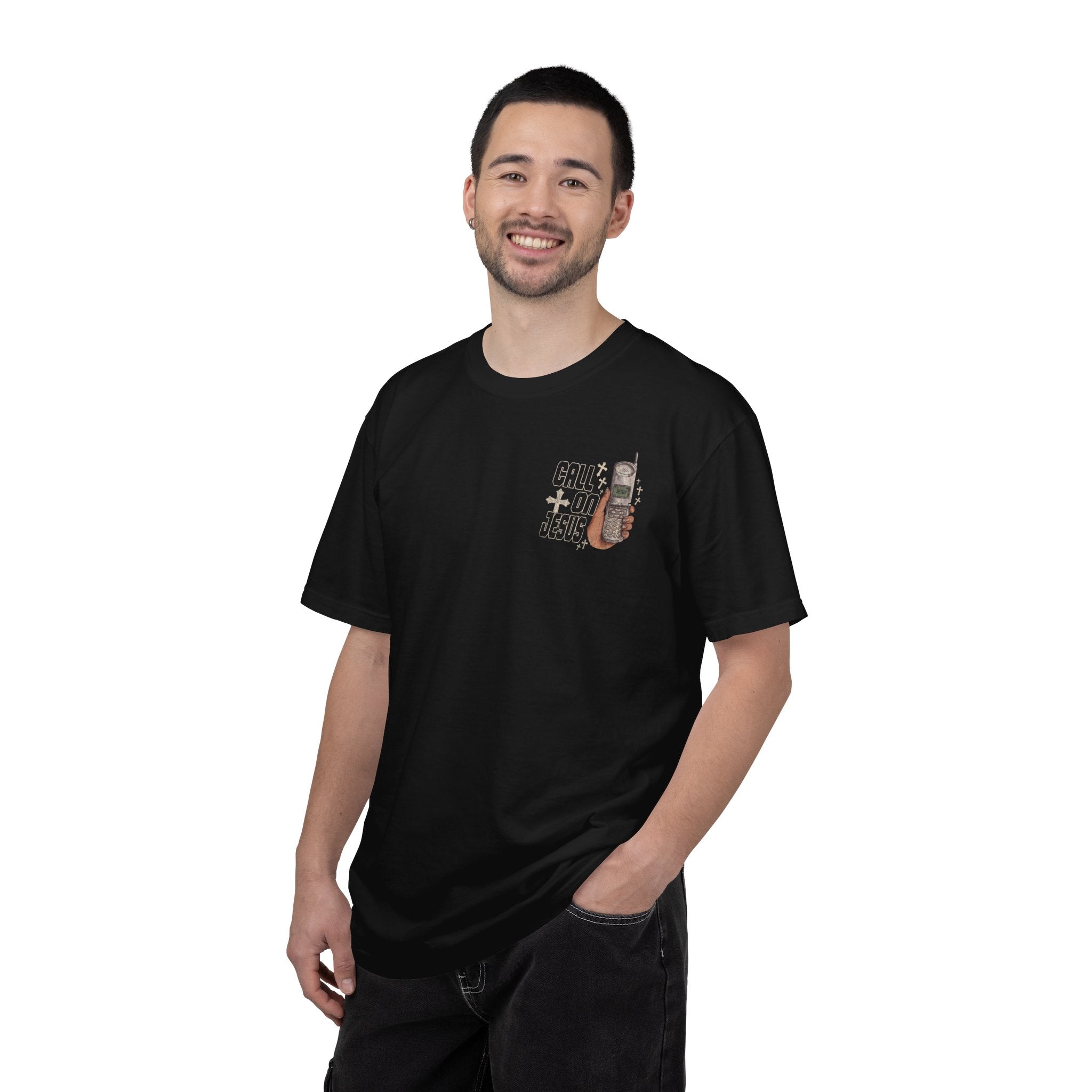 Retro Cellphone Jesus T-Shirt