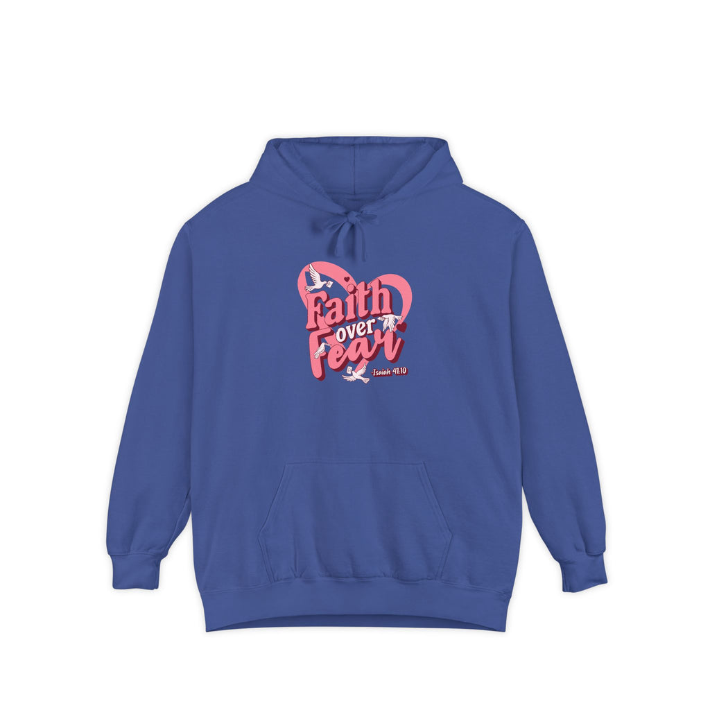 Faith Over Fear Inspirational Hoodie