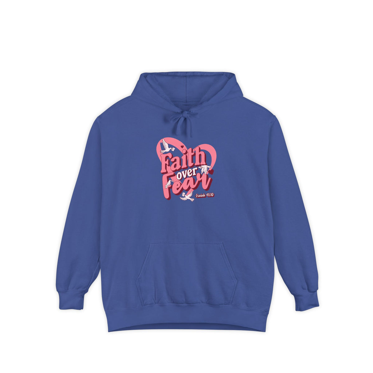 Faith Over Fear Inspirational Hoodie