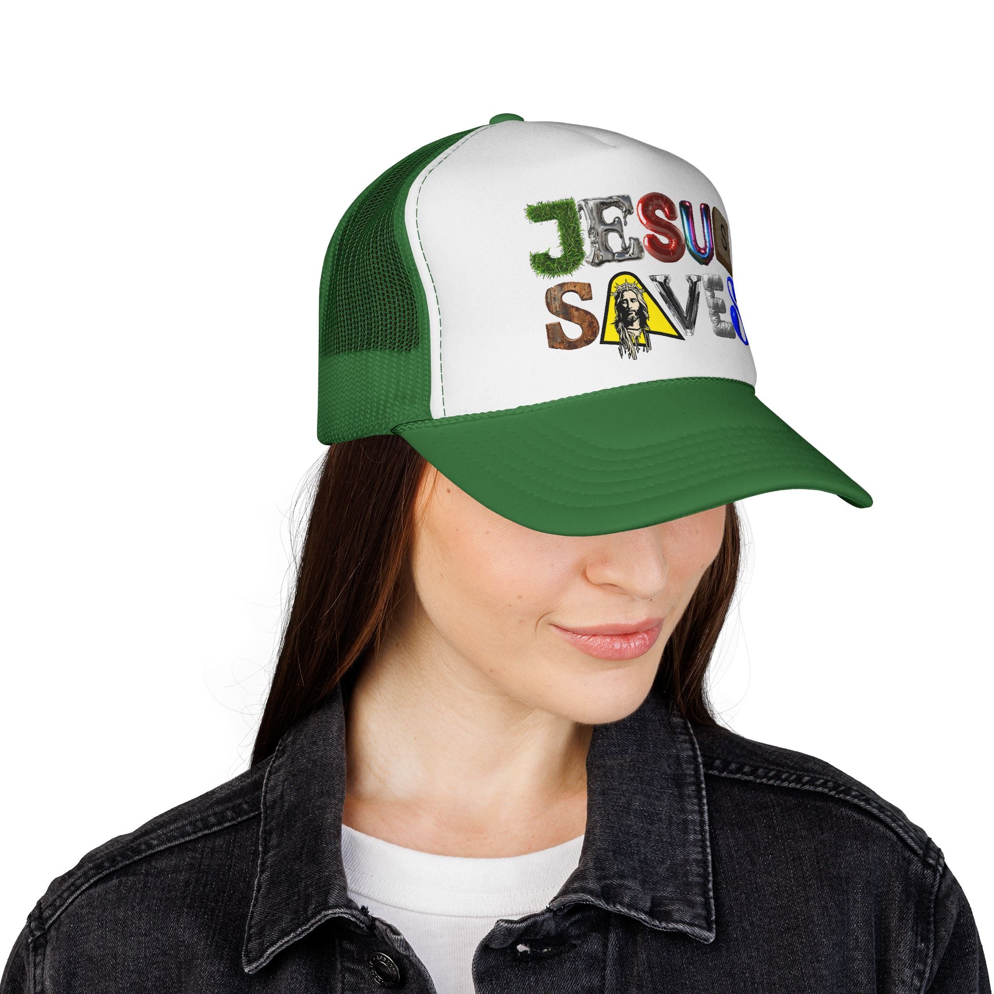 Jesus Saves Trucker Hat