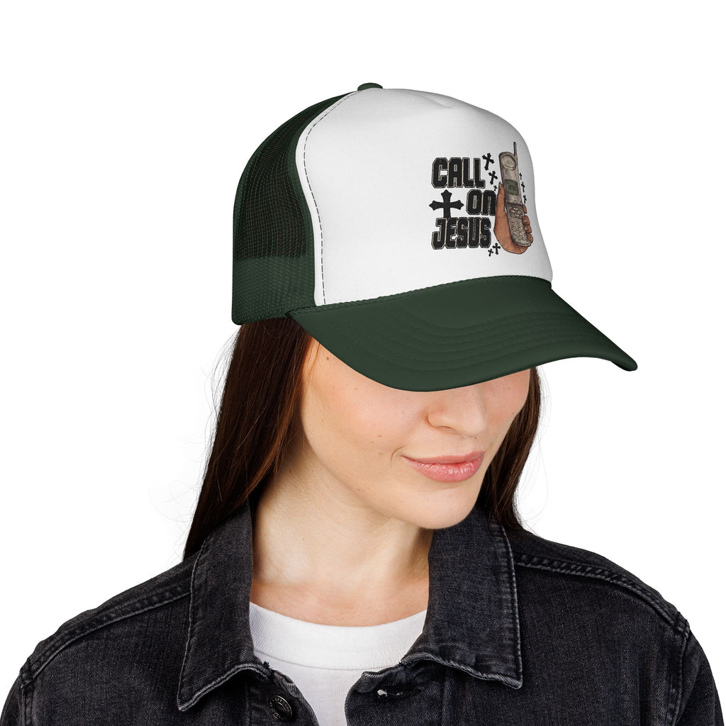 Call On Jesus Trucker Cap