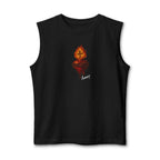 Flaming Heart “Amor” Muscle Tank