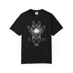 Black t-shirt with white text '4:4:4 EVERY PIXEL COUNTS' on a white background