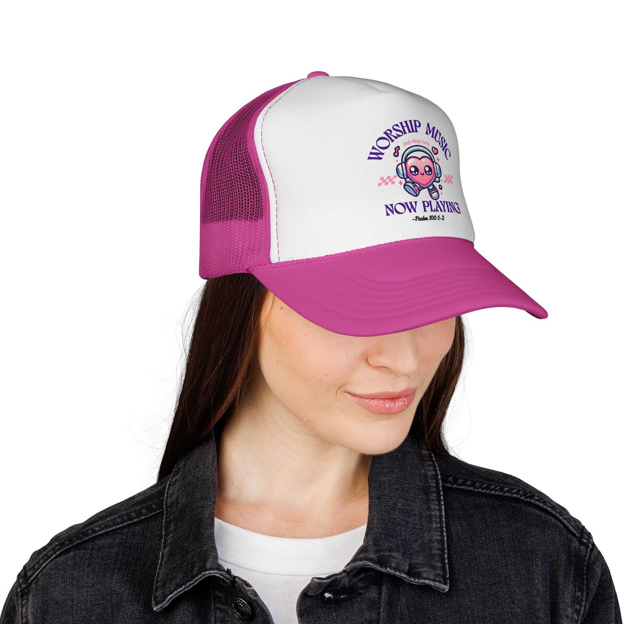 Worship Music "Now Playing" Trucker Hat