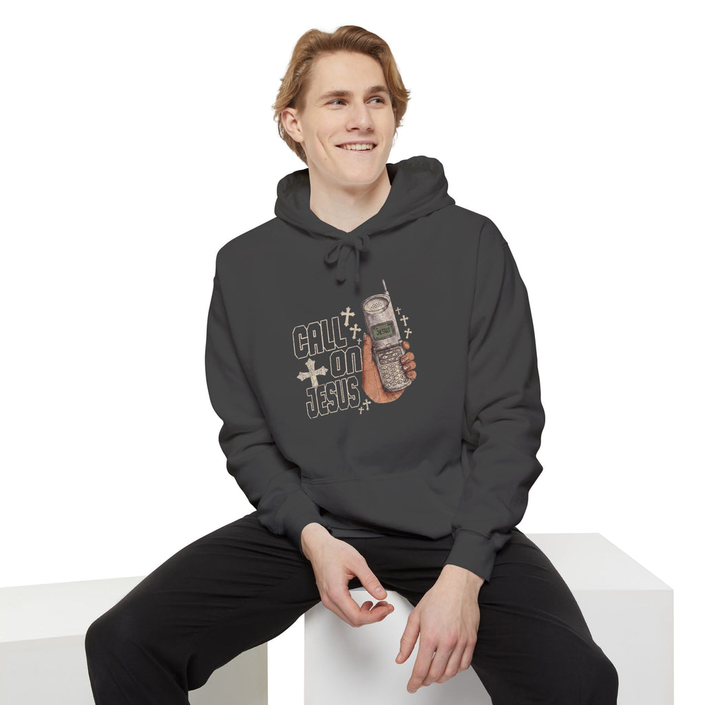 Call on Jesus Cellphone Hoodie