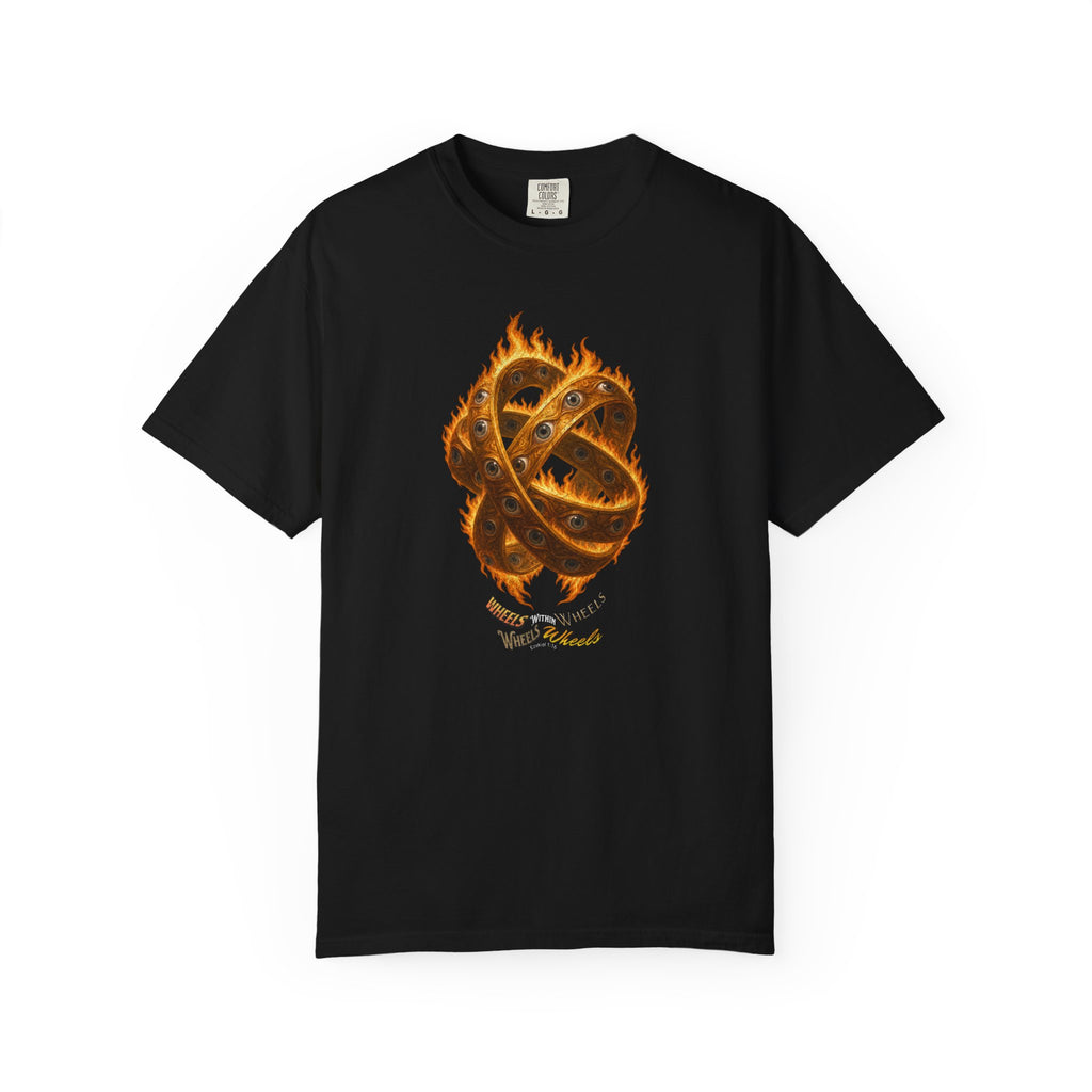 Wheels within wheels Ezekiel 1:16 T-Shirt