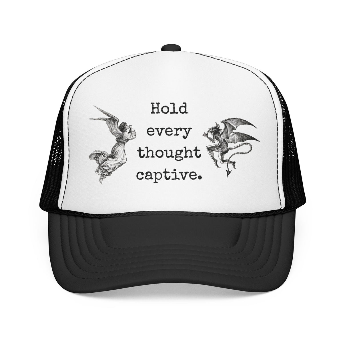 Hold Every Thought Captive Trucker Hat