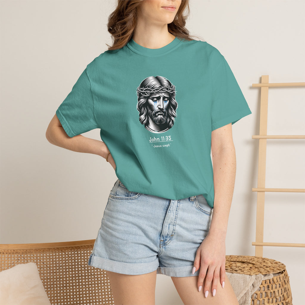 John 11:35 “Jesus Wept” T-Shirt