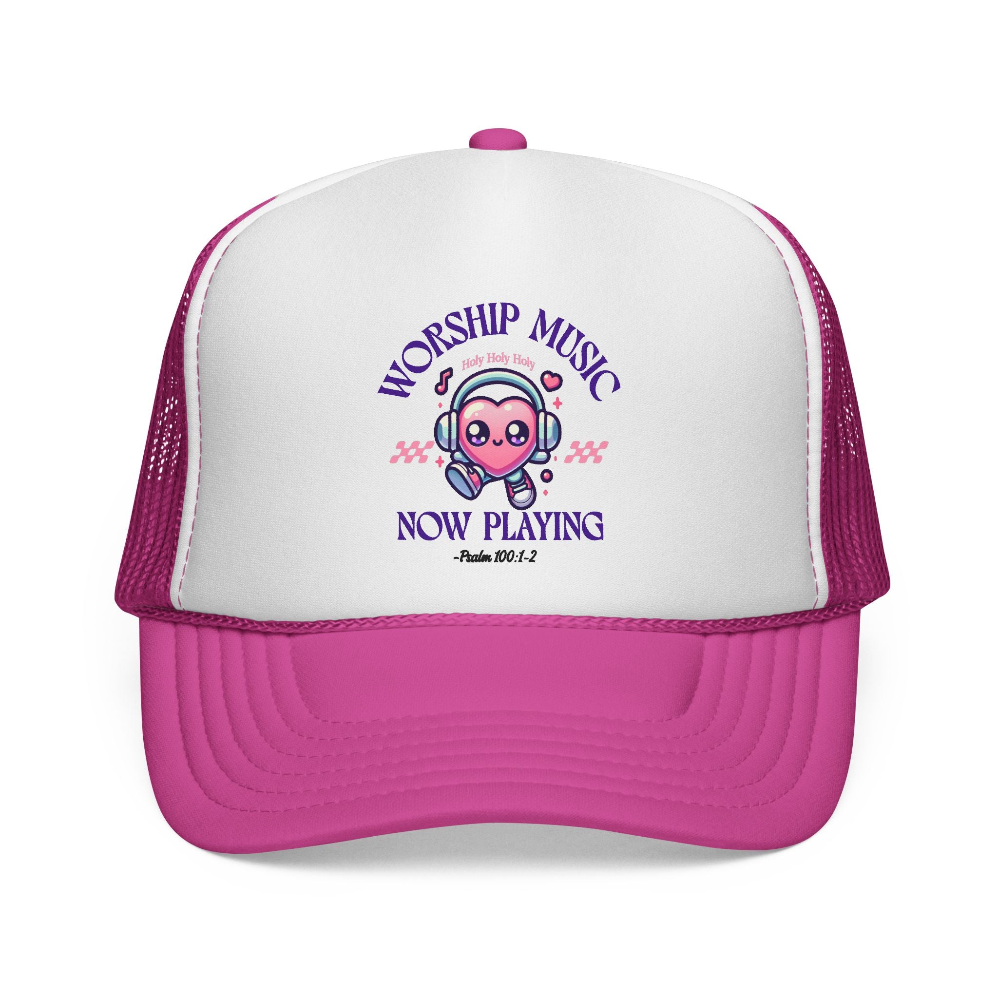 Worship Music "Now Playing" Trucker Hat