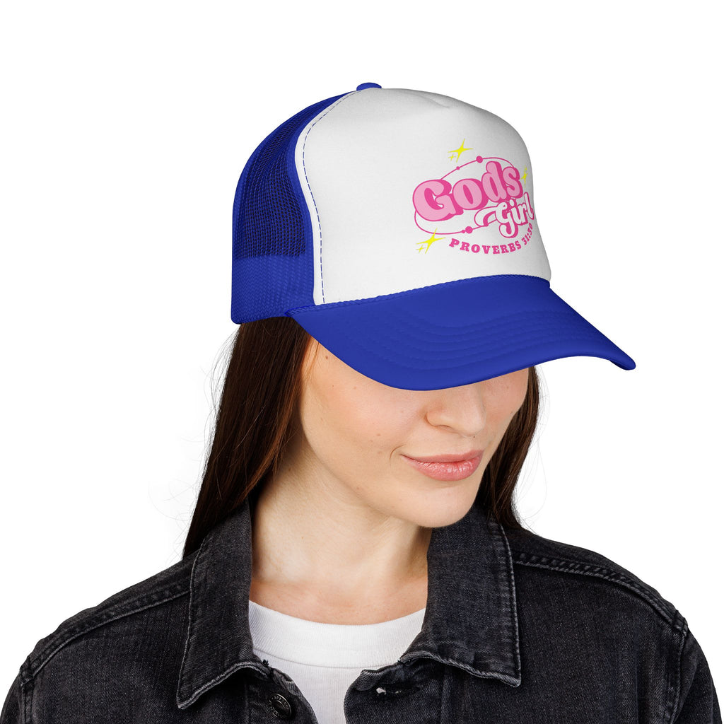 God's Girl Trucker Hat (Proverbs 31:30)
