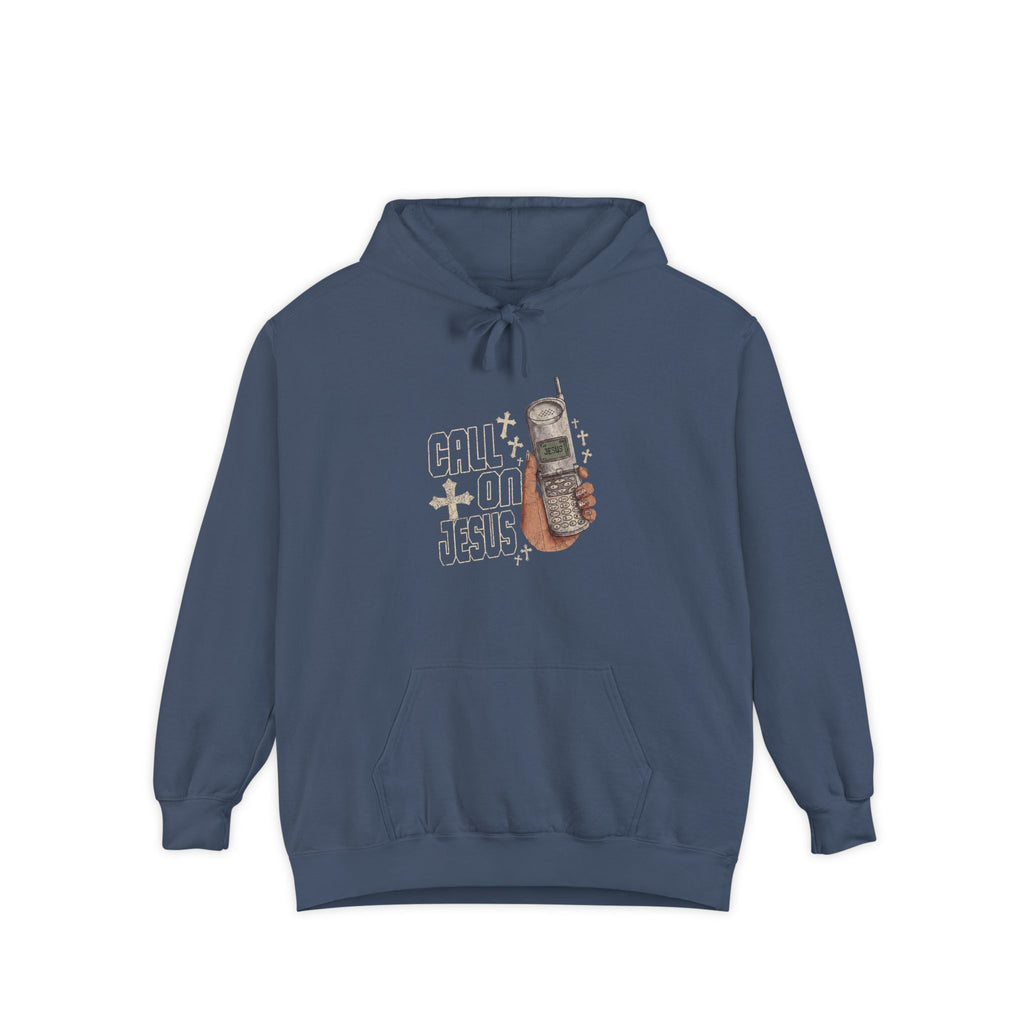 Call on Jesus Cellphone Hoodie