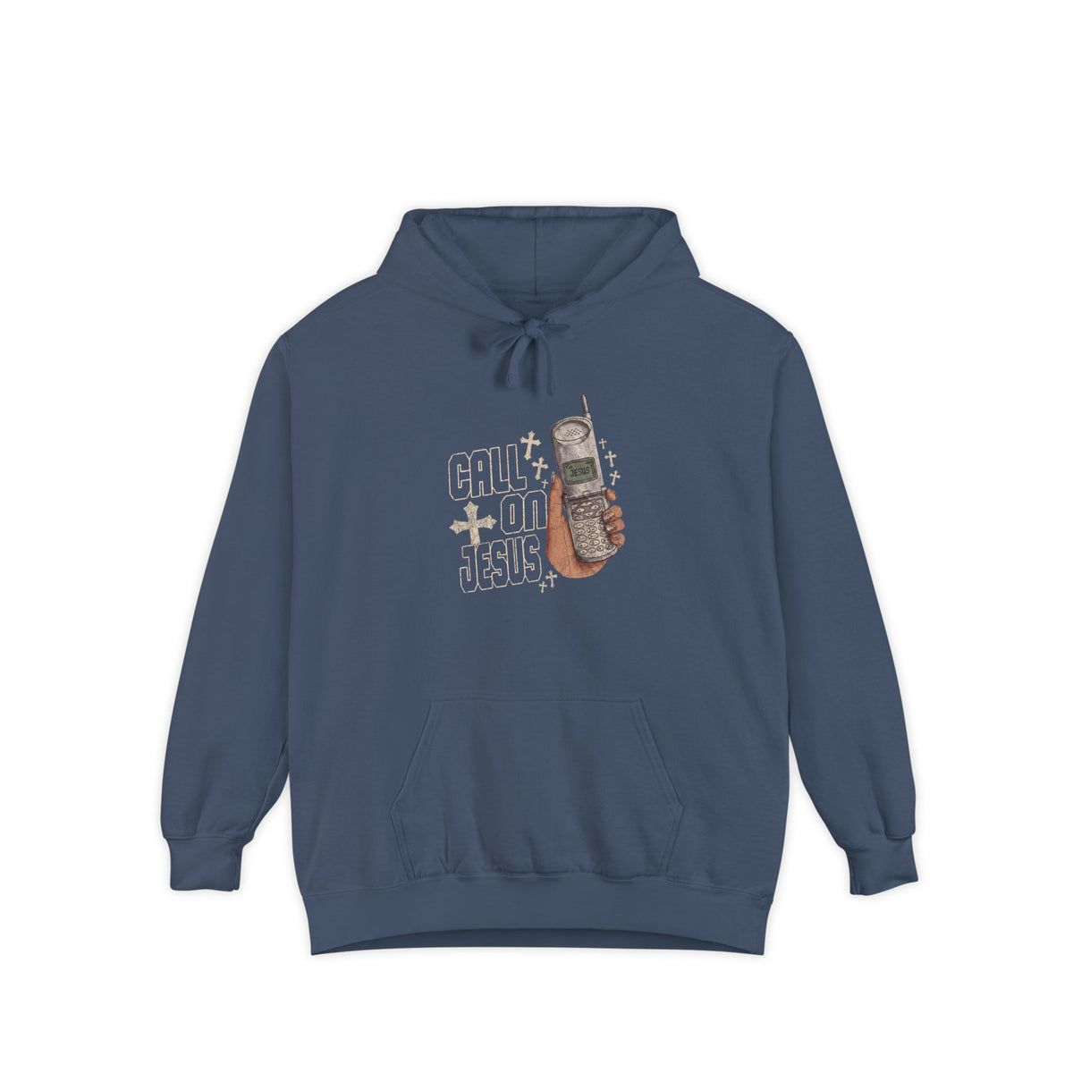 Call on Jesus Cellphone Hoodie