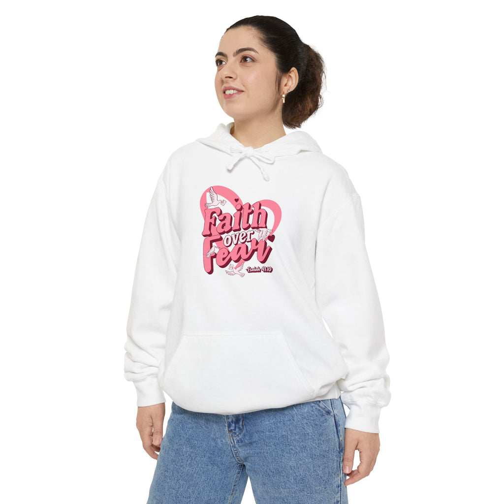 Faith Over Fear Inspirational Hoodie