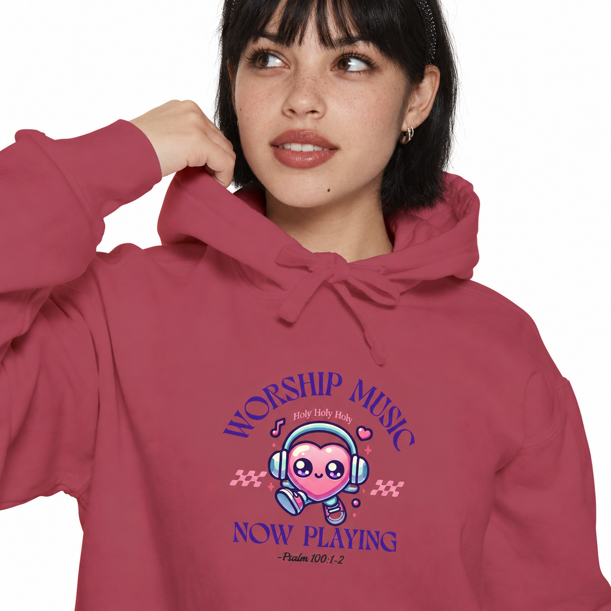 Worship Music Now Playing Hoodie