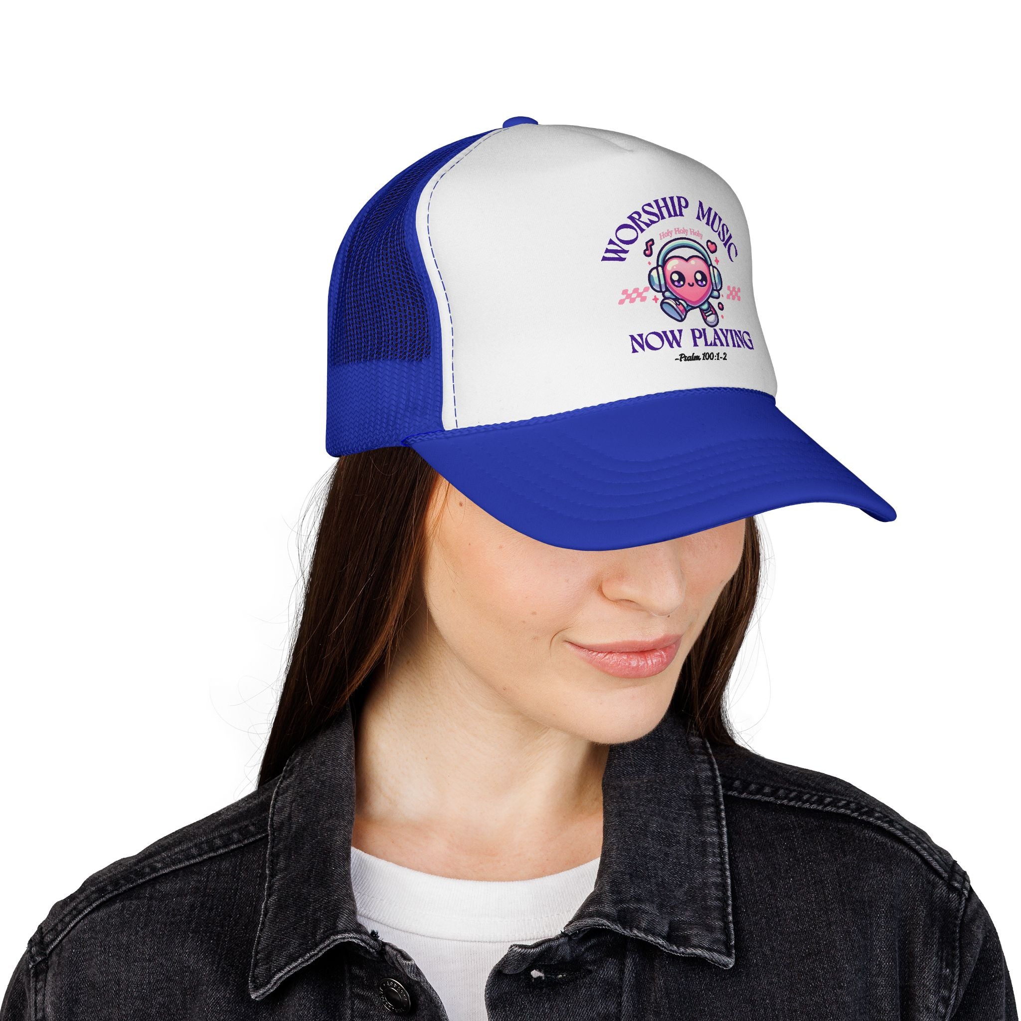 Worship Music "Now Playing" Trucker Hat