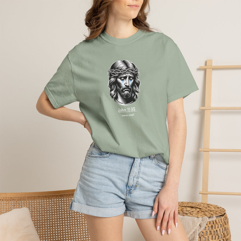 John 11:35 “Jesus Wept” T-Shirt