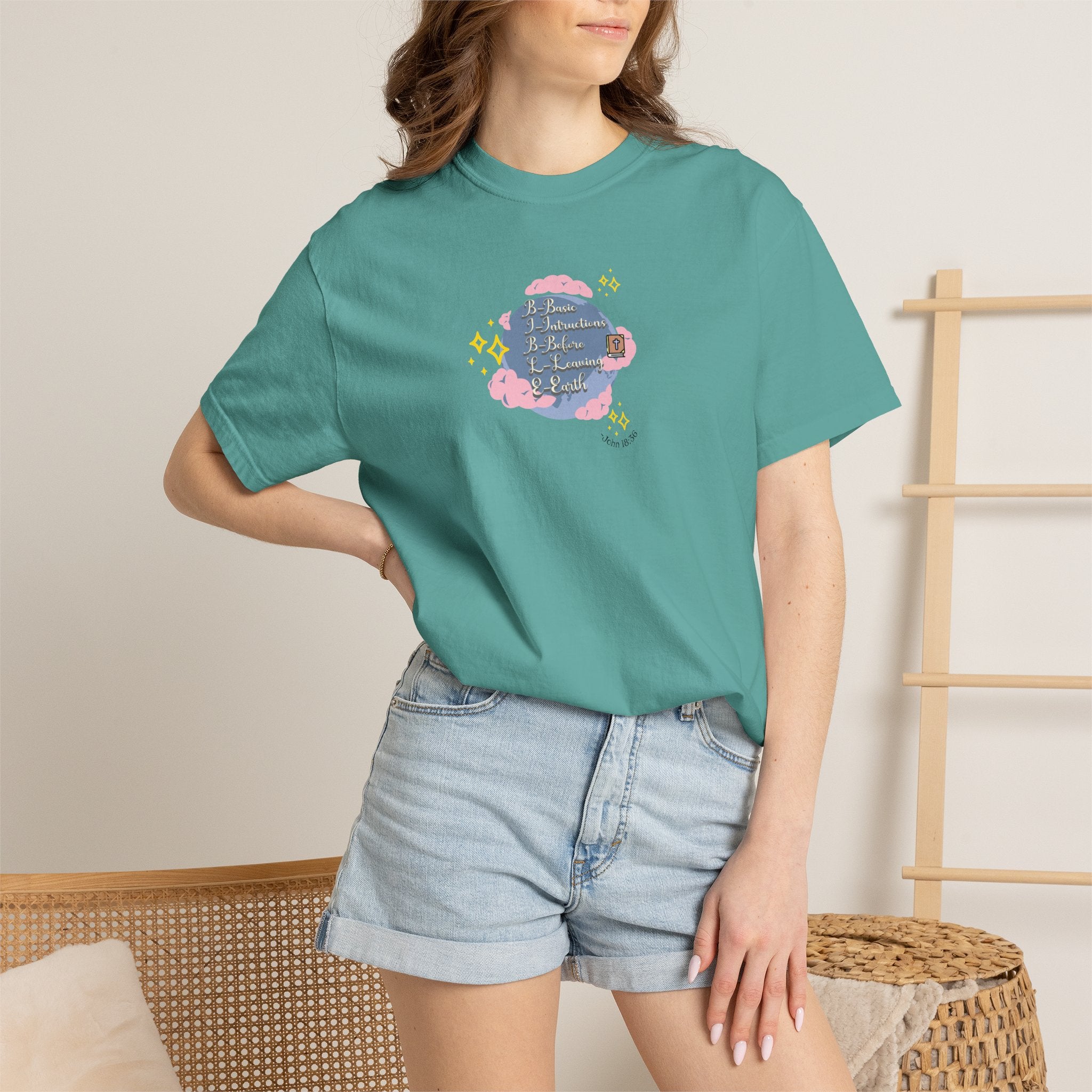 John 18:36 Bible World T-Shirt